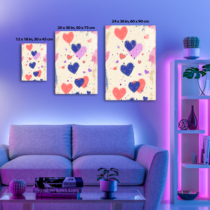 Whimsical Hearts (Acrylic)Elevate your space with our sophisticated Acrylic Prints, blending modern art with durability. Perfect for art lovers and design enthusiasts, our prints offer vibranRimaGallery