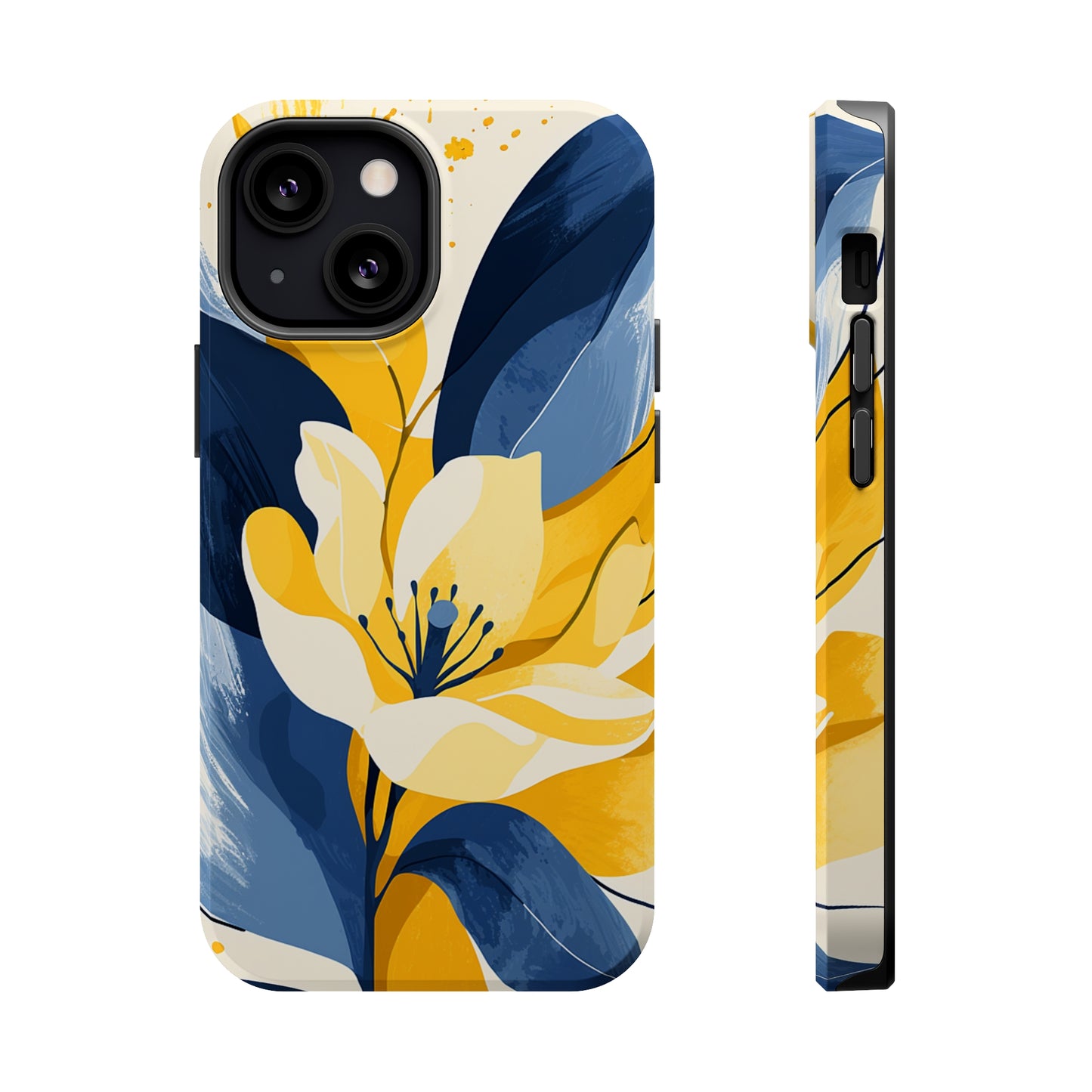 Indigo Spring (iPhone MagSafe Case)Upgrade your phone's safety and style with Rima Yellow Astronaut Robot Beauty MagSafe Case. Dual-layer protection meets stunning design. Shop now for seamless MagSafRimaGallery