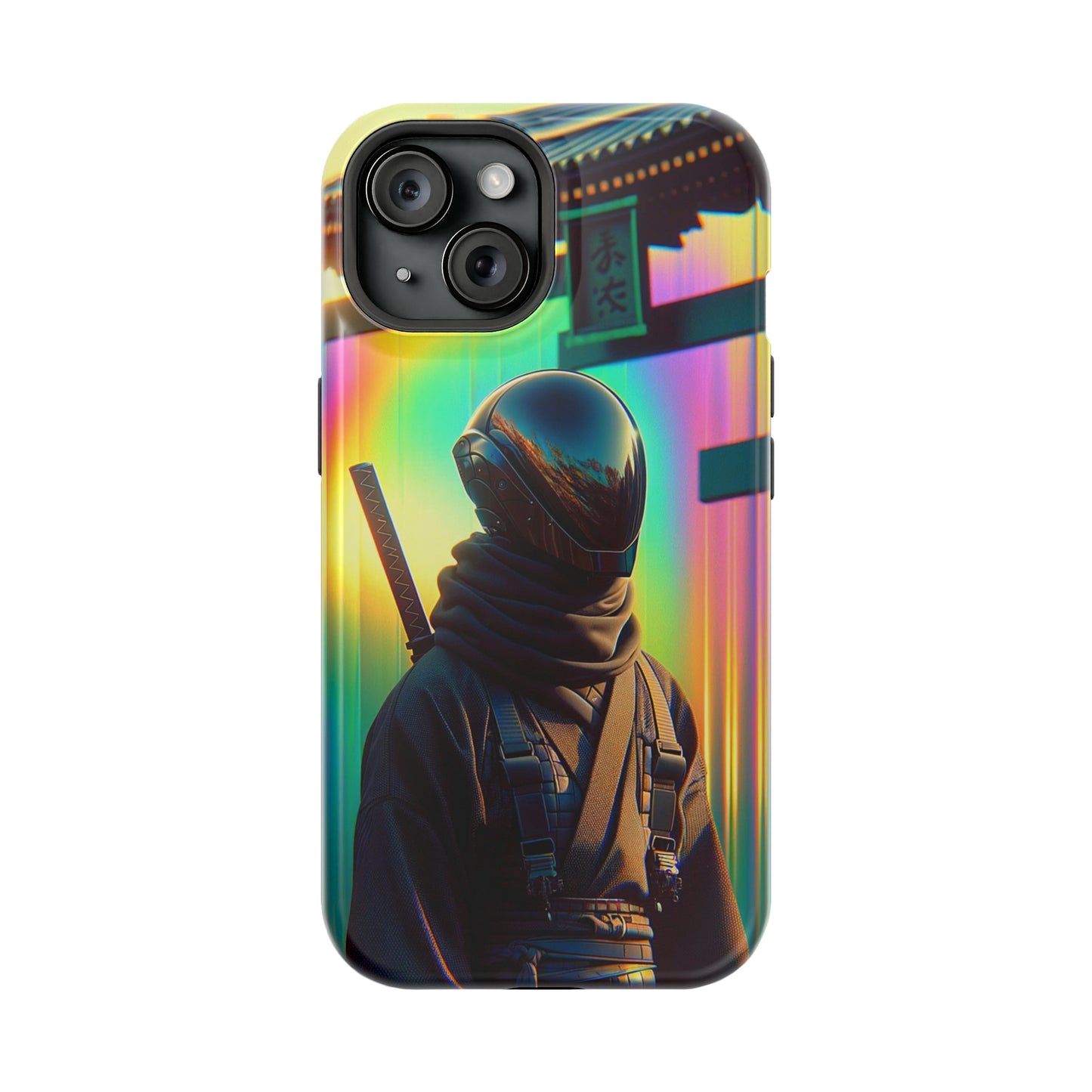 Samurai Synthwave (iPhone MagSafe Case)Samurai Synthwave MagSafe Durable Case: Style Meets Protection 📱✨
Upgrade your device with Rima Samurai Synthwave MagSafe Durable Case. This case isn’t just about sRimaGallery