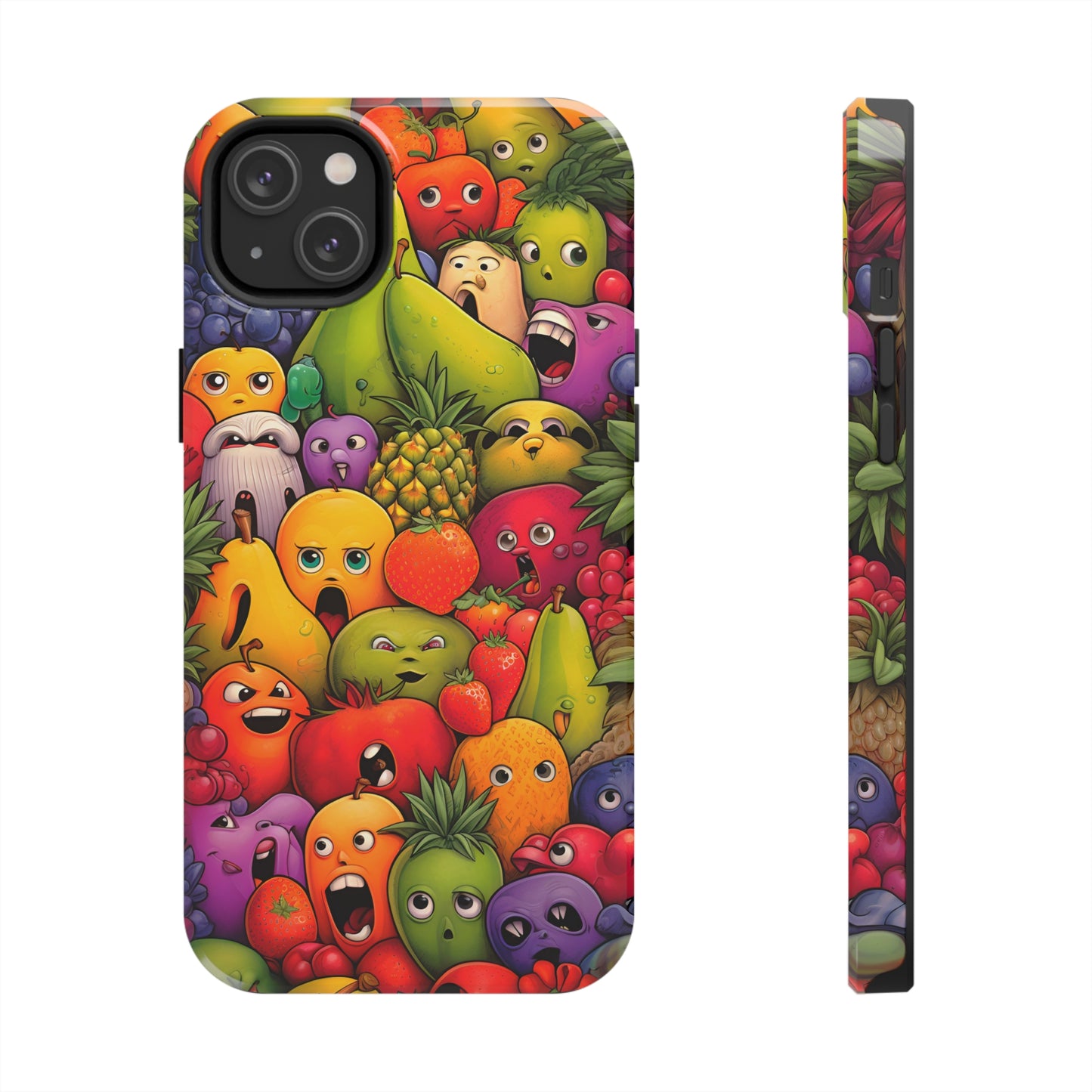 Fruits with Faces (iPhone Case 11-15)