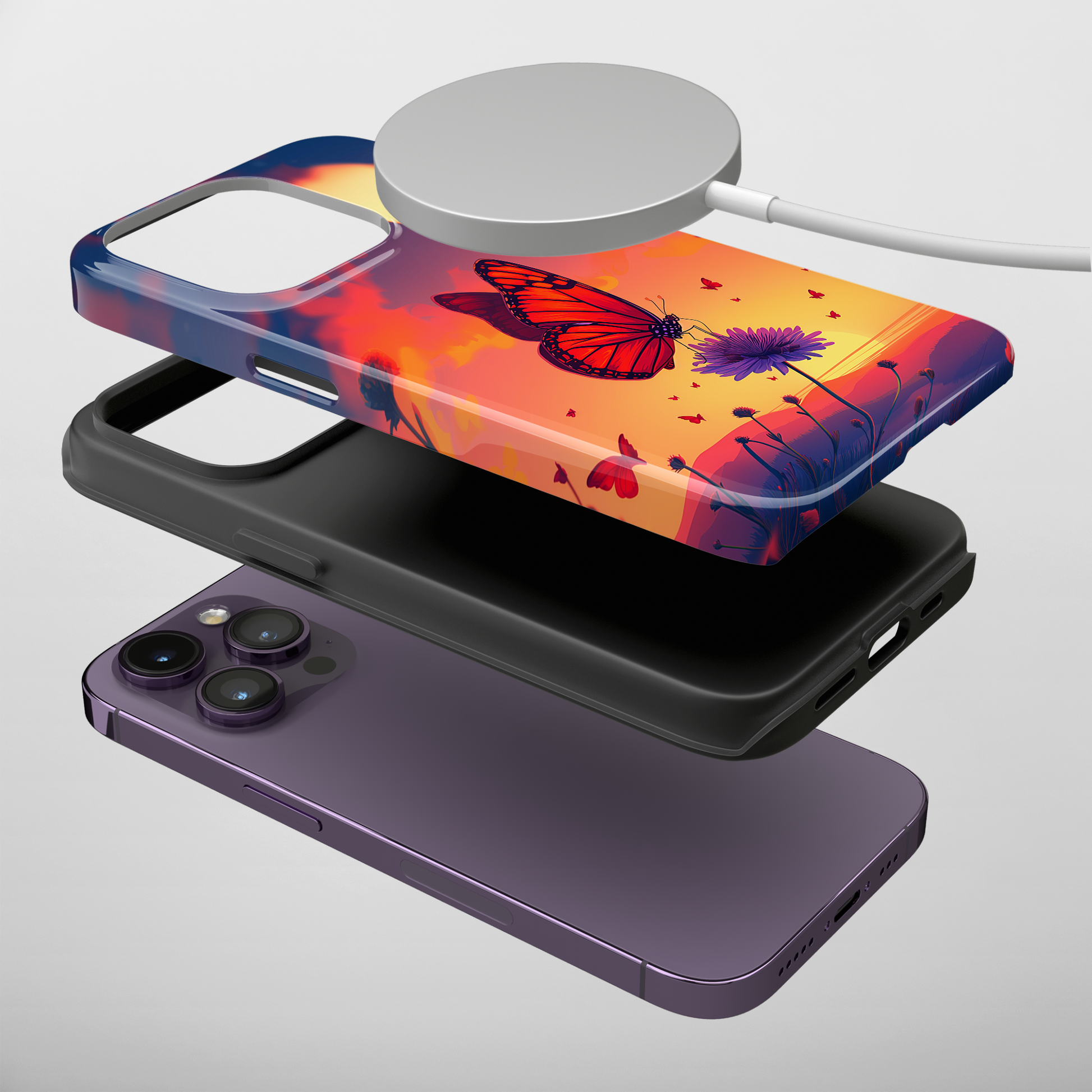 Glowing Flight (iPhone MagSafe Case)Upgrade your phone's safety and style with Rima Gallery's Glowing Flight MagSafe Case. Dual-layer protection meets stunning design. Shop now for seamless MagSafe comRimaGallery