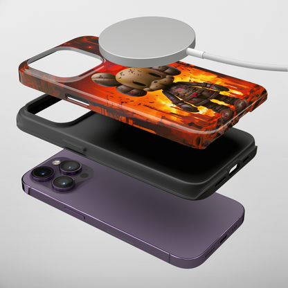 Zombie Bear (iPhone MagSafe Case)Zombie Bear MagSafe Durable Case: Style Meets Protection 📱✨
Upgrade your device with Rima Gallery's Zombie Bear MagSafe Durable Case. This case isn’t just about styRimaGallery