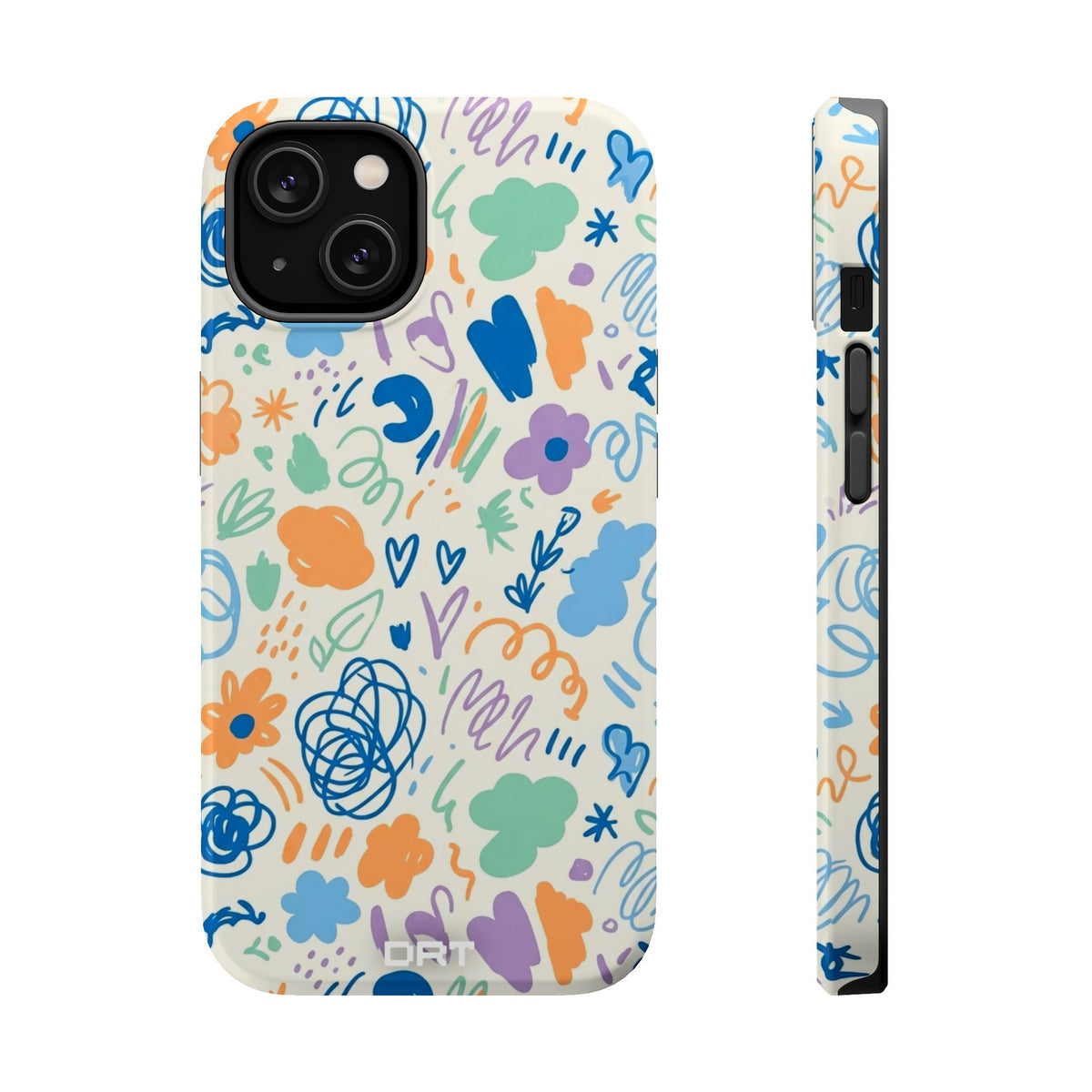 Doodle Garden Tough MagSafe Case for iPhone 13–17