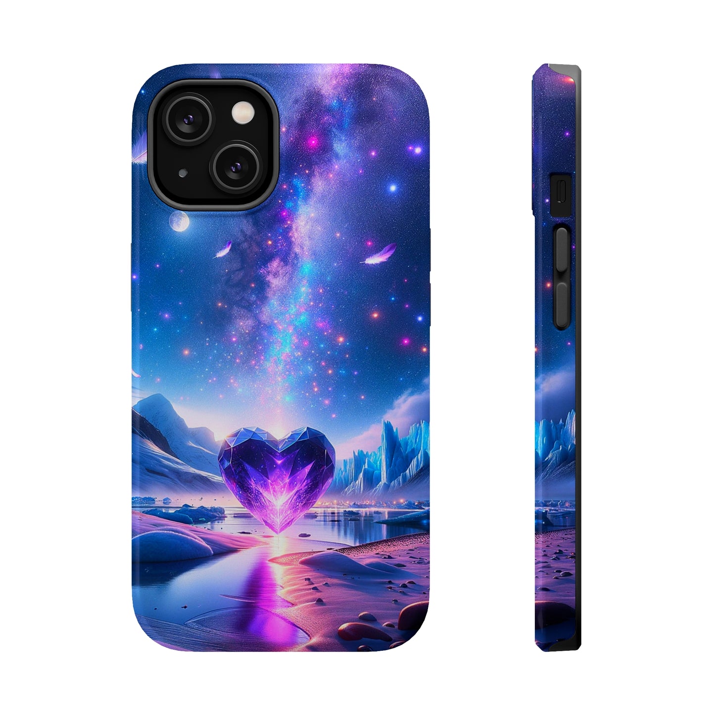 Galactic Heartbeat (iPhone MagSafe Case)Galactic Heartbeat MagSafe Durable Case: Style Meets Protection 📱✨
Upgrade your device with Rima Gallery's Galactic Heartbeat MagSafe Durable Case. This case isn’t RimaGallery