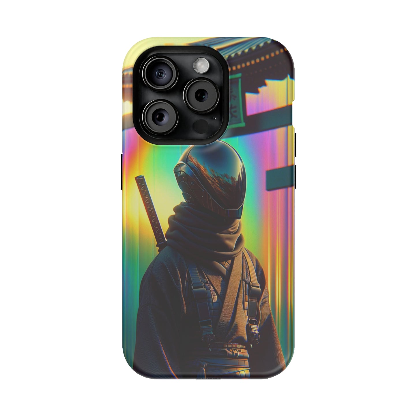 Samurai Synthwave (iPhone MagSafe Case)Samurai Synthwave MagSafe Durable Case: Style Meets Protection 📱✨
Upgrade your device with Rima Samurai Synthwave MagSafe Durable Case. This case isn’t just about sRimaGallery