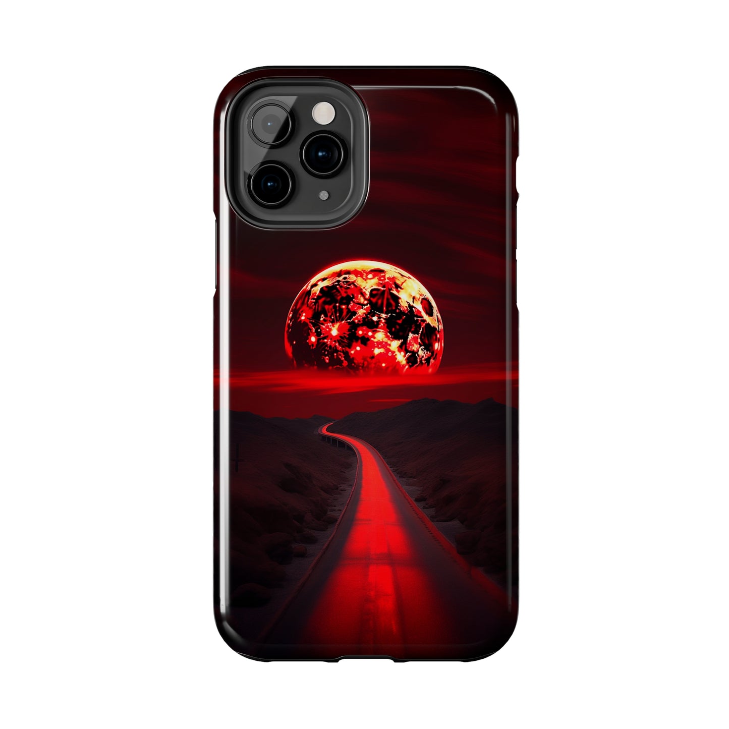 Crimson Eclipse (iPhone Case 11-16)