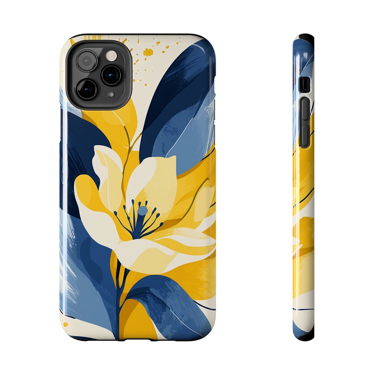Indigo Spring (iPhone Case 11-15)Elevate your iPhone experience with RIMA's Tough Phone Case, designed for iPhone 11 to 15 include modles pro and max. Double-layer defense and premium materials provRimaGallery