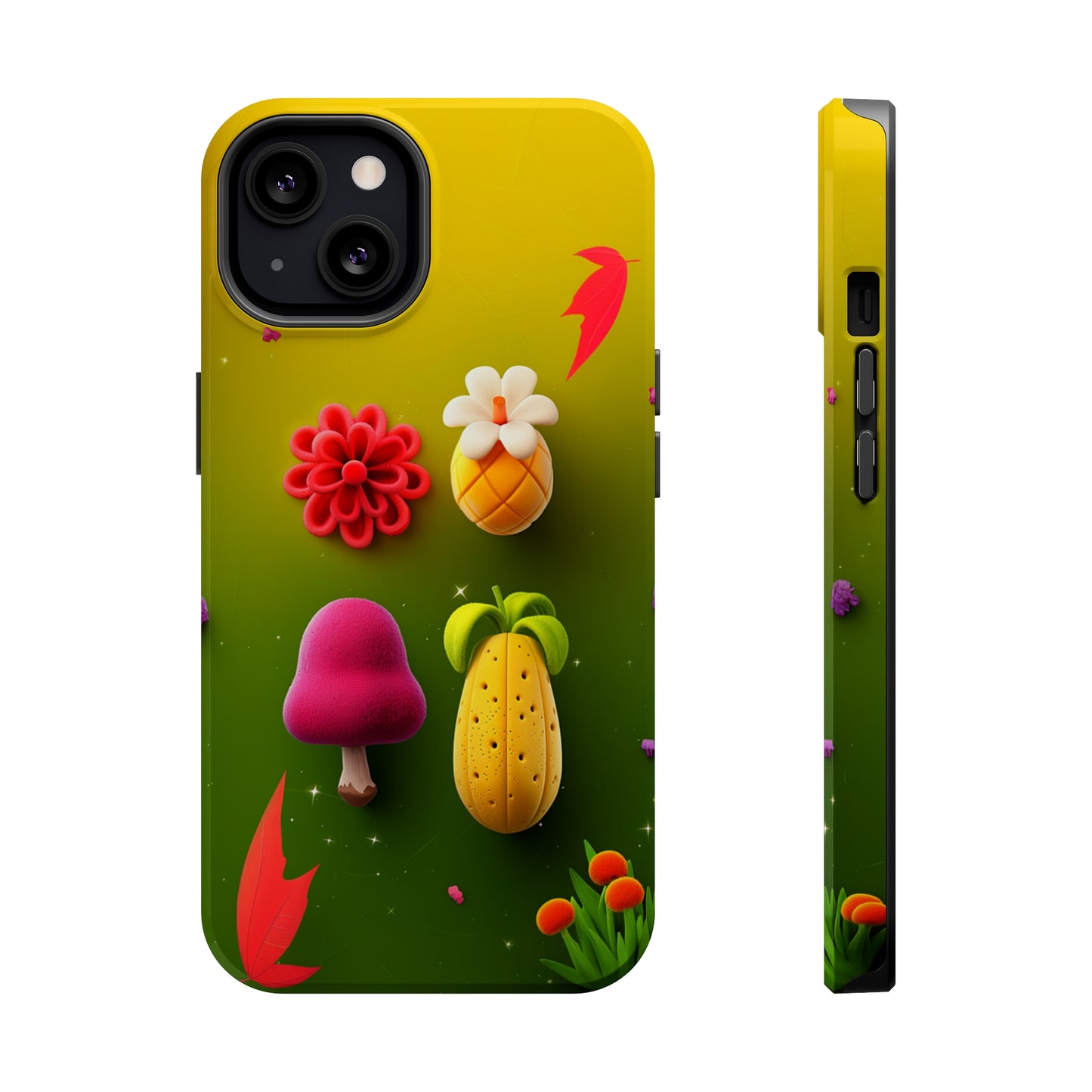 Whimsy Garden (iPhone MagSafe Case)Rima Gallery presents the exclusive Psychedelic Flow MagSafe Durable Case For iphone 13, 14, 15, Pro, Max. Upgrade to our iPhone 13-15 MagSafe Case: Dual-layer proteRimaGallery