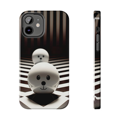 Black and White Blobs (iPhone Case 11-15)