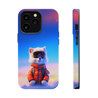 Ski Patrol Pup (iPhone MagSafe Case)Ski Patrol Pup Husky MagSafe Durable Case: Style Meets Protection 📱✨
Upgrade your device with Rima Gallery's Ski Patrol Pup MagSafe Durable Case. This case isn’t juRimaGallery