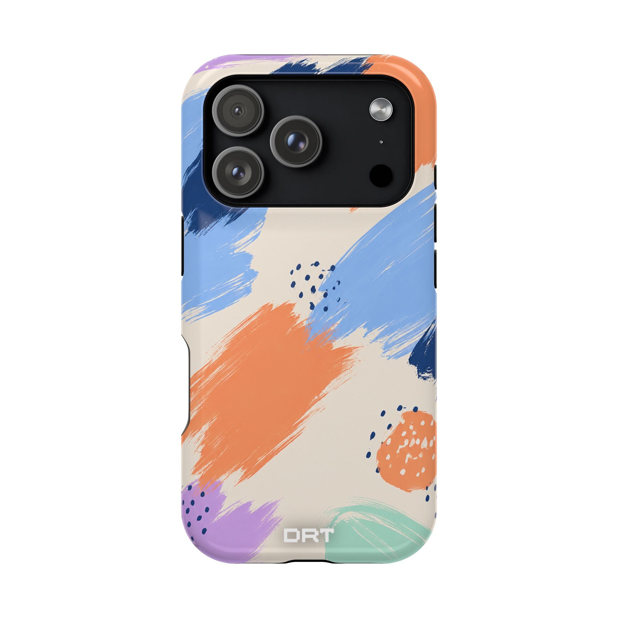 Abstract Brushstroke Magnetic Impact-Resistant Phone Case