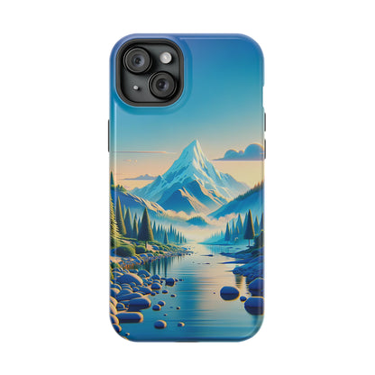 Alpine Serenity (iPhone MagSafe Case)Alpine Serenity MagSafe Durable Case: Style Meets Protection 📱✨
Upgrade your device with Rima Gallery's Alpine Serenity MagSafe Durable Case. This case isn’t just aRimaGallery