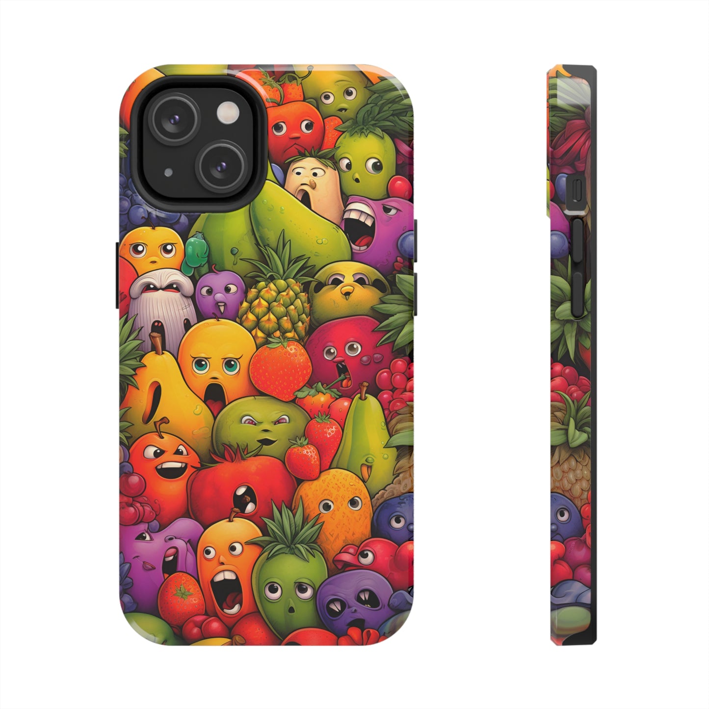Fruits with Faces (iPhone Case 11-15)