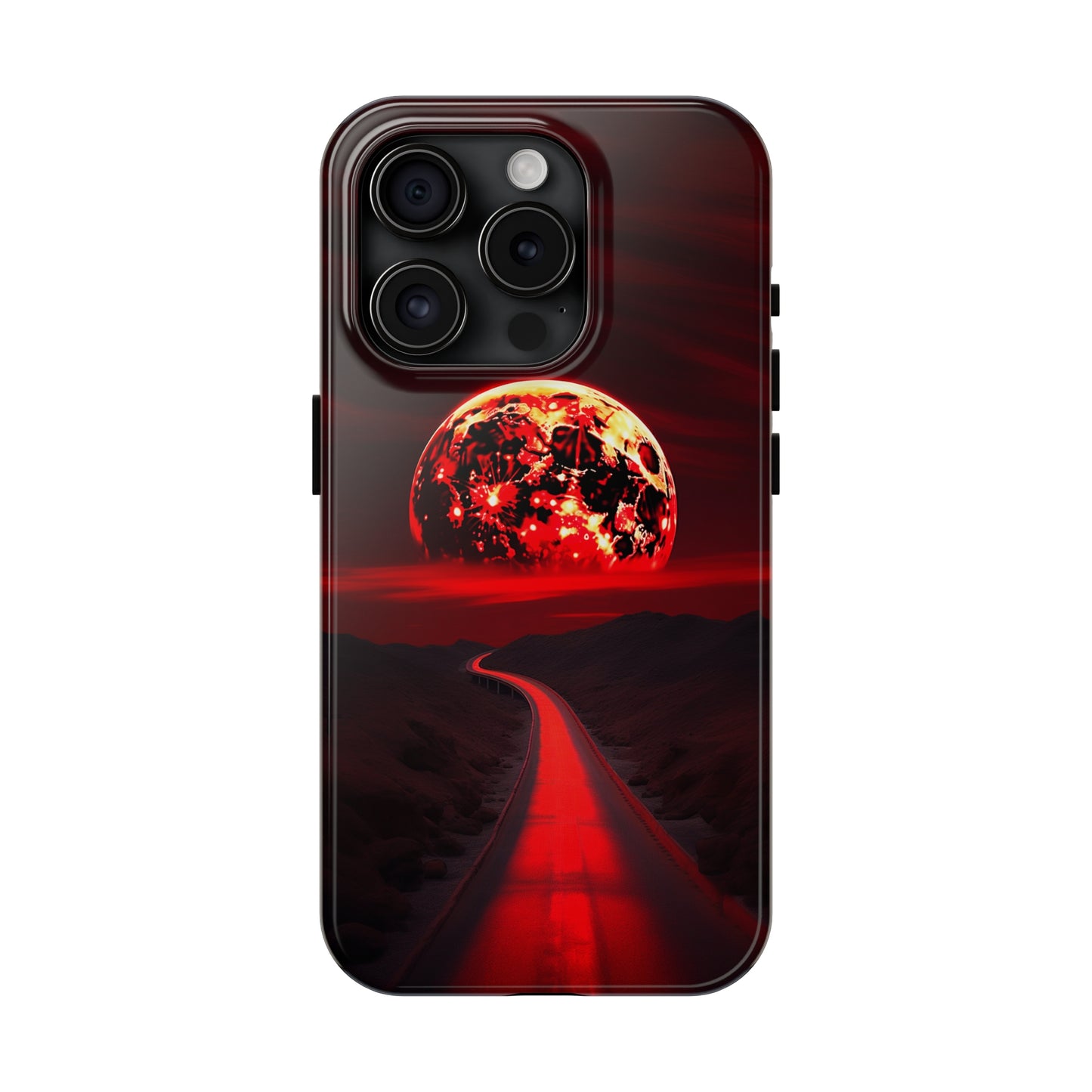 Crimson Eclipse (iPhone Case 11-16)