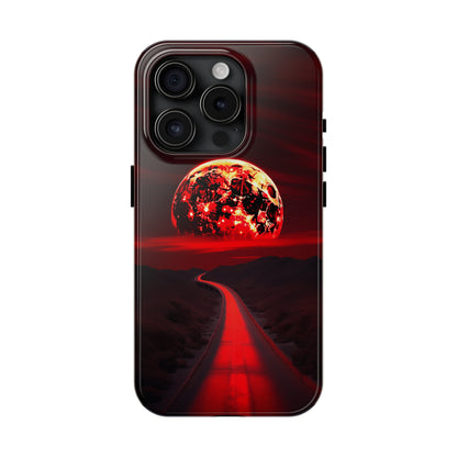 Crimson Eclipse (iPhone Case 11-16)
