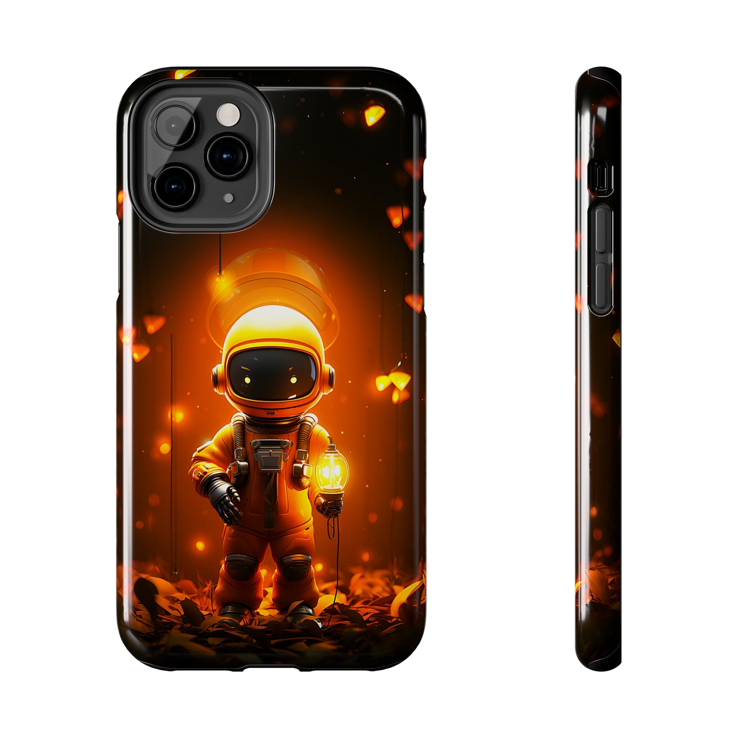 Yellow Astronaut Robot (iPhone Case 11-15)Discover the perfect balance of style and safety with RIMA's Tough Phone Case for iPhone 11, 12, 13, 14, 15 . Enjoy enhanced protection with a stylish glossy finish.RimaGallery