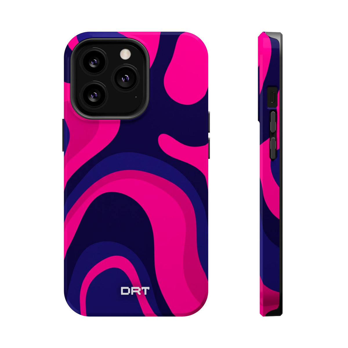 Midnight Bloom Tough MagSafe Case for iPhone 13–17