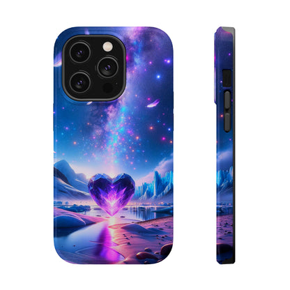 Galactic Heartbeat (iPhone MagSafe Case)Galactic Heartbeat MagSafe Durable Case: Style Meets Protection 📱✨
Upgrade your device with Rima Gallery's Galactic Heartbeat MagSafe Durable Case. This case isn’t RimaGallery