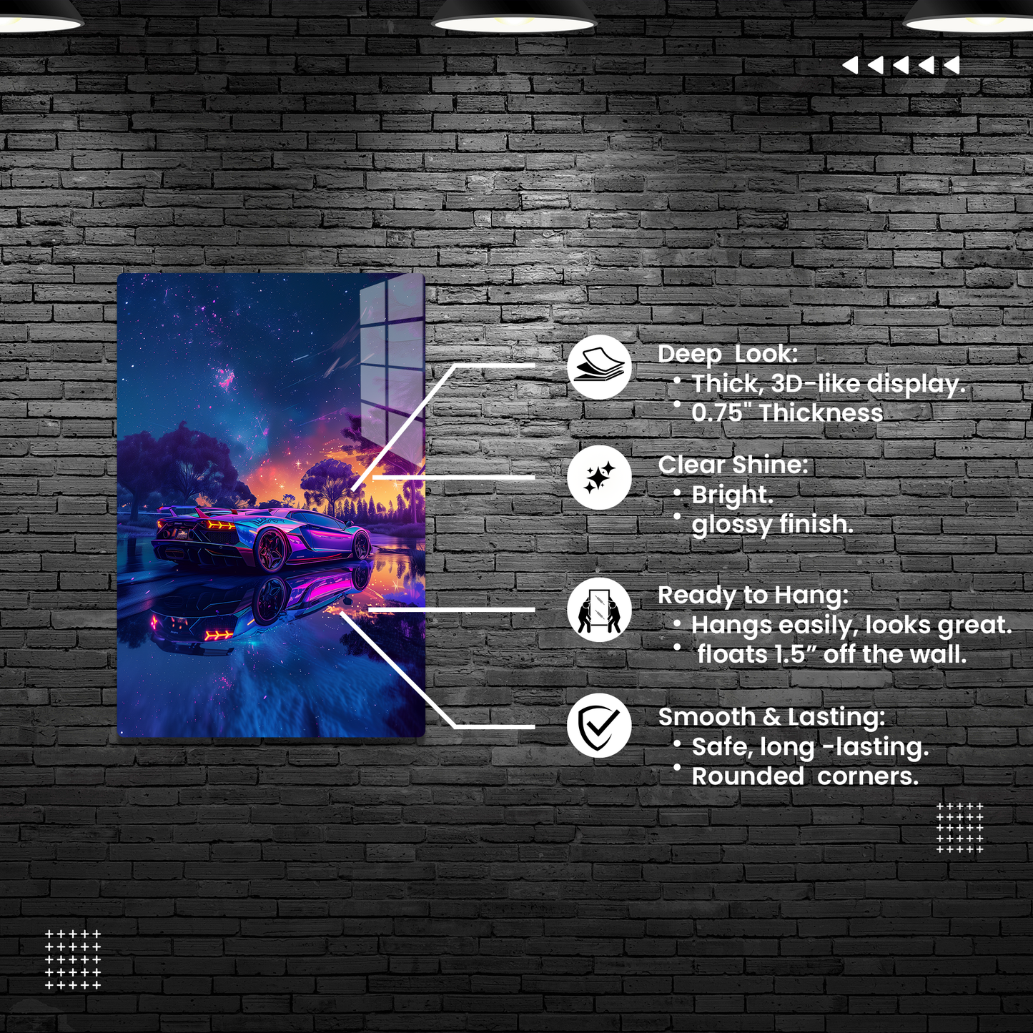 Stellar Sprinter (Acrylic)Step into the universe with 'Stellar Sprinter' on Acrylic from RimaGallery. Experience the cosmos in your home with vibrant, ethically crafted art. Free shipping in RimaGallery