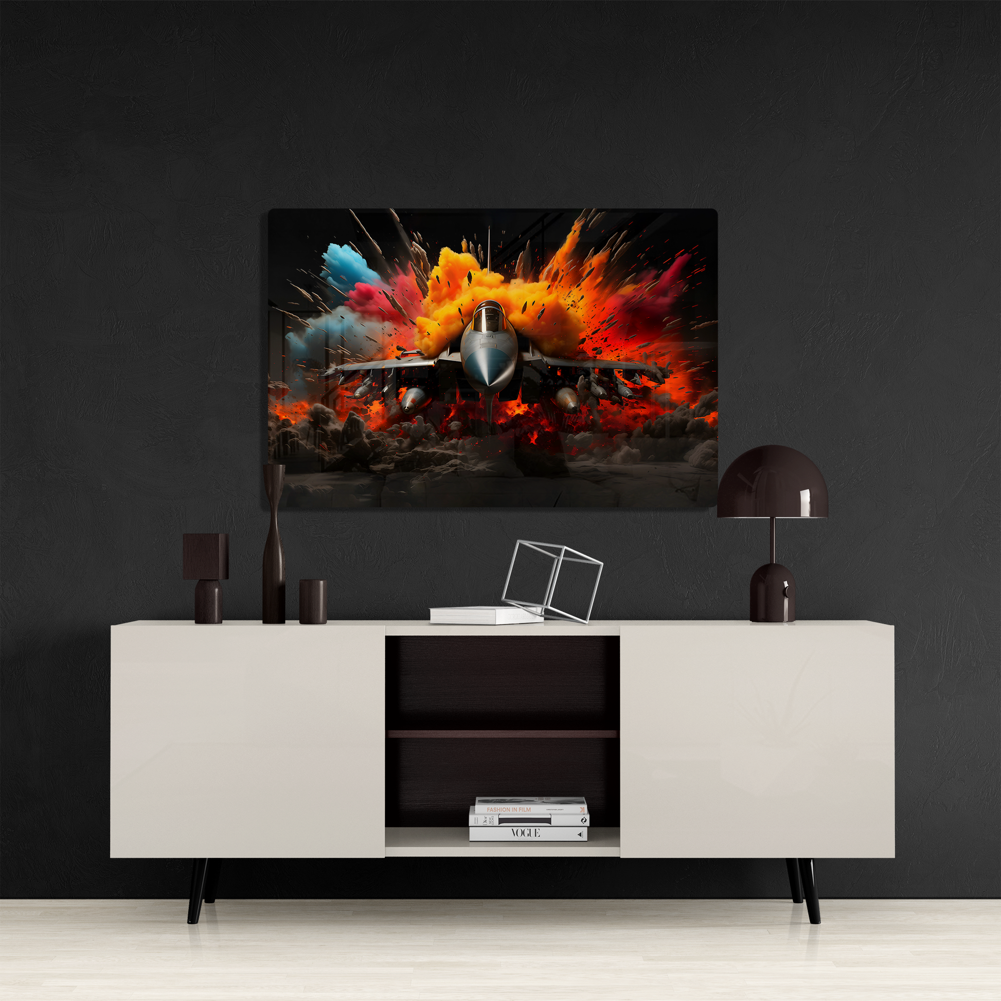 Shattered Canvas (Acrylic)Make a statement with Shattered Canvas acrylic prints. The 1⁄4" acrylic panel exudes the illusion of a smooth glass surface for vibrant artwork. Pre-installed hanginRimaGallery