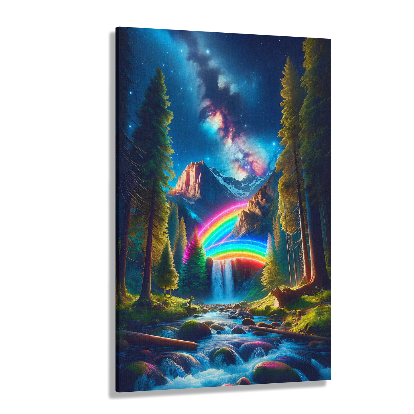 Arcadian Galaxy (Canvas)Arcadian Galaxy (Canvas  Matte finish, stretched, with a depth of 1.25 inches)
RimaGallery canvases - ethically produced art to elevate your space. Sustainably sourcRimaGallery