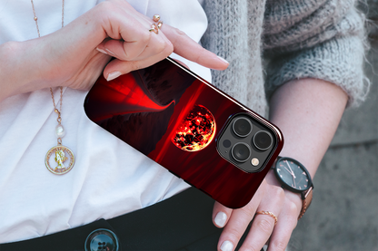 Crimson Eclipse (iPhone Case 11-16)