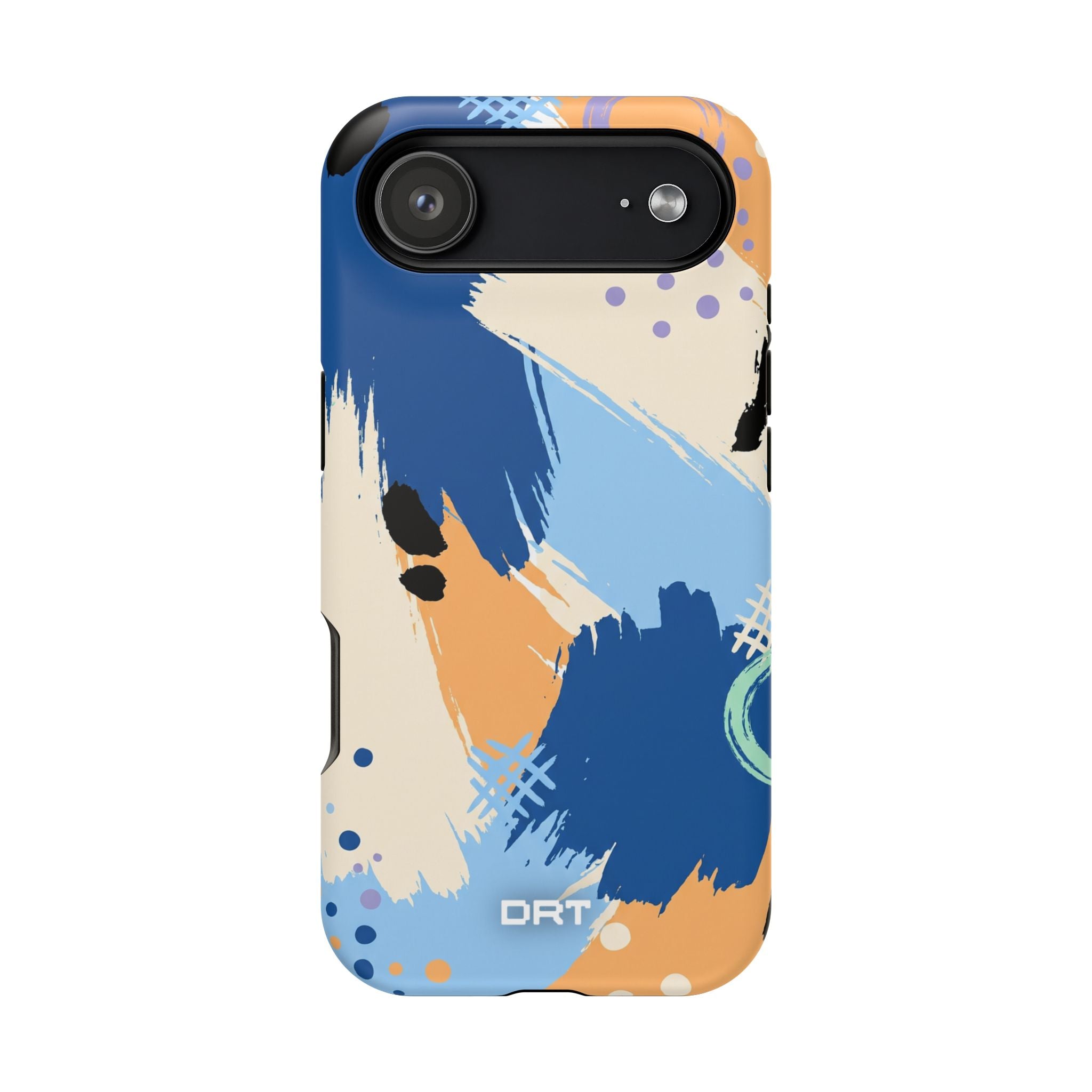 Abstract Brushstroke Magnetic Impact-Resistant Phone Case