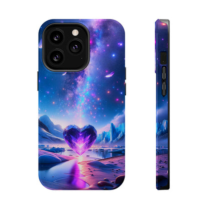 Galactic Heartbeat (iPhone MagSafe Case)Galactic Heartbeat MagSafe Durable Case: Style Meets Protection 📱✨
Upgrade your device with Rima Gallery's Galactic Heartbeat MagSafe Durable Case. This case isn’t RimaGallery