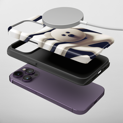 Zebra Print Teddy Bear (iPhone MagSafe Case)Zebra Print Teddy Bear MagSafe Durable Case: Style Meets Protection 📱✨
Upgrade your device with Rima Gallery's Zebra Print Teddy Bear MagSafe Durable Case. This casRimaGallery