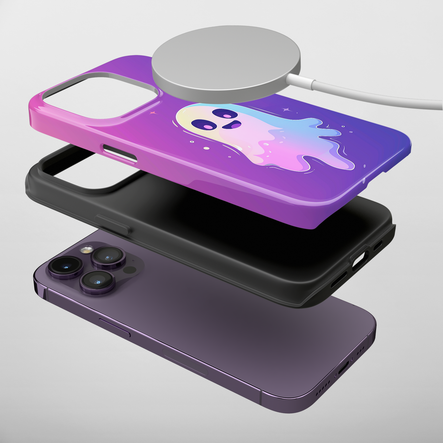 Boo Beauty (iPhone MagSafe Case)Upgrade your phone's safety and style with Rima Gallery's Boo Beauty MagSafe Case. Dual-layer protection meets stunning design. Shop now for seamless MagSafe compatiRimaGallery