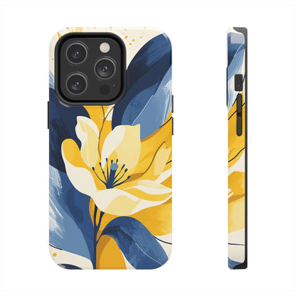 Indigo Spring (iPhone Case 11-15)Elevate your iPhone experience with RIMA's Tough Phone Case, designed for iPhone 11 to 15 include modles pro and max. Double-layer defense and premium materials provRimaGallery