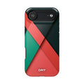 Geometric Color-Block Magnetic Impact Phone Case