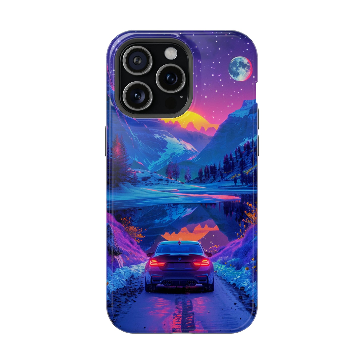 Celestial Drive (iPhone MagSafe Case)Celestial Drive Revolutionize your iPhone's look and feel with RIMA Tough Phone Case – ultimate protection meets elegant style for iPhone 11-15. Grab yours now! 🛡️?imaGallery