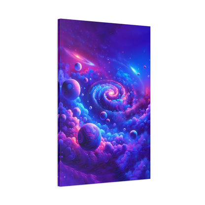 Purple Galaxy Nebula (Canvas)Purple Galaxy Nebula (Canvas  Matte finish, stretched, with a depth of 1.25 inches)
Struggling with low-quality canvases? Switch to RimaGallery! Our canvases are morRimaGallery