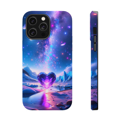 Galactic Heartbeat (iPhone MagSafe Case)Galactic Heartbeat MagSafe Durable Case: Style Meets Protection 📱✨
Upgrade your device with Rima Gallery's Galactic Heartbeat MagSafe Durable Case. This case isn’t RimaGallery