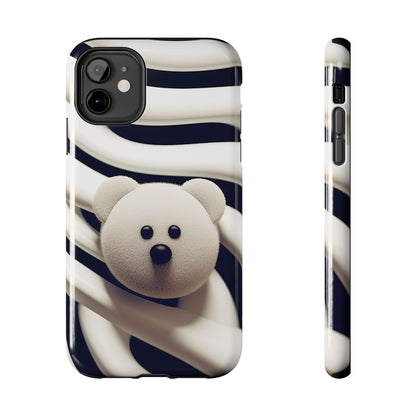 Zebra Print Teddy Bear (iPhone Case 11-15)Zebra Print Teddy Bear Phone Case for iPhone 11-15: Combining Glossy Elegance with Shockproof Functionality
Dive into the Exotic World of Zebra Patterns:
Get mesmeriRimaGallery