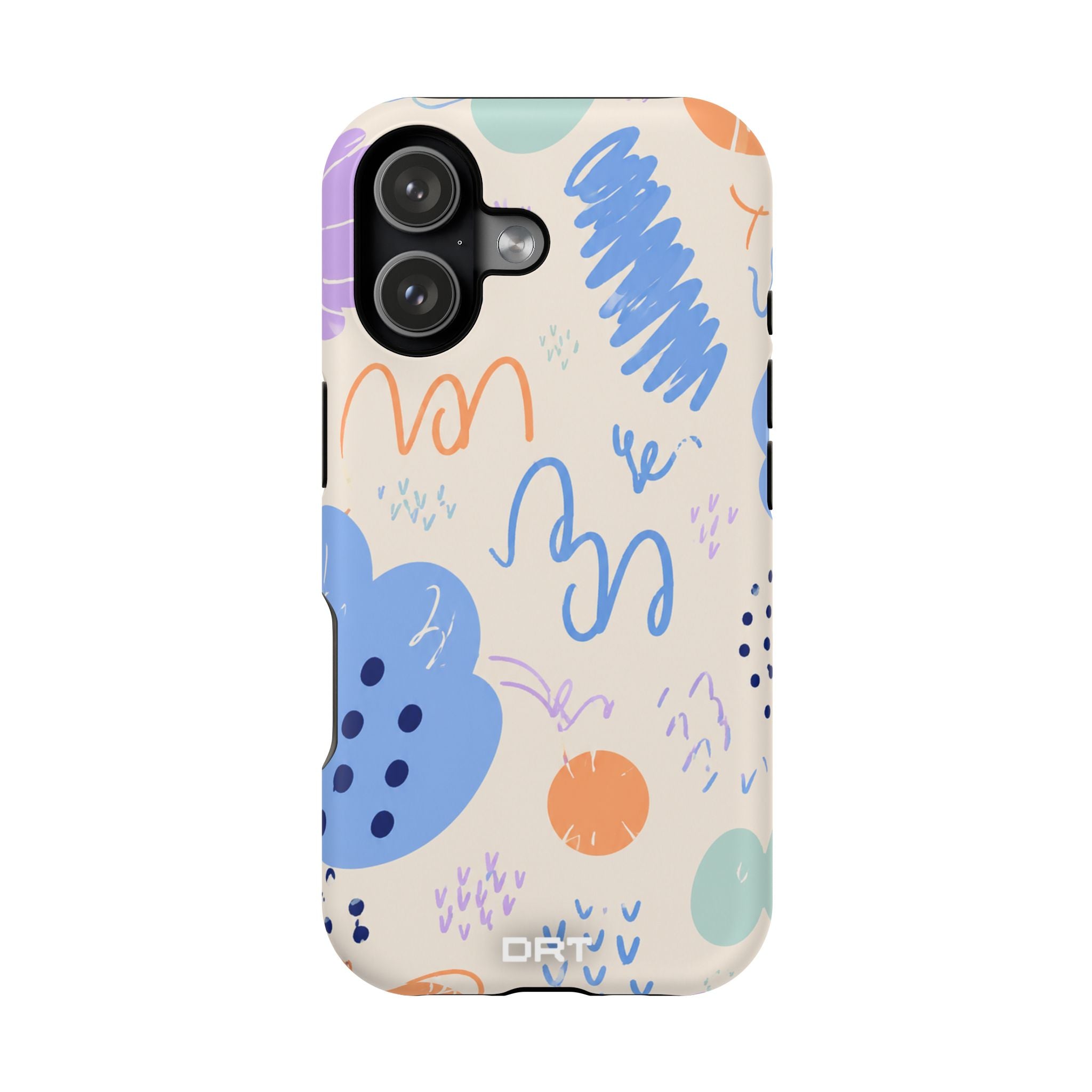 Abstract Doodle Magnetic Impact Phone Case