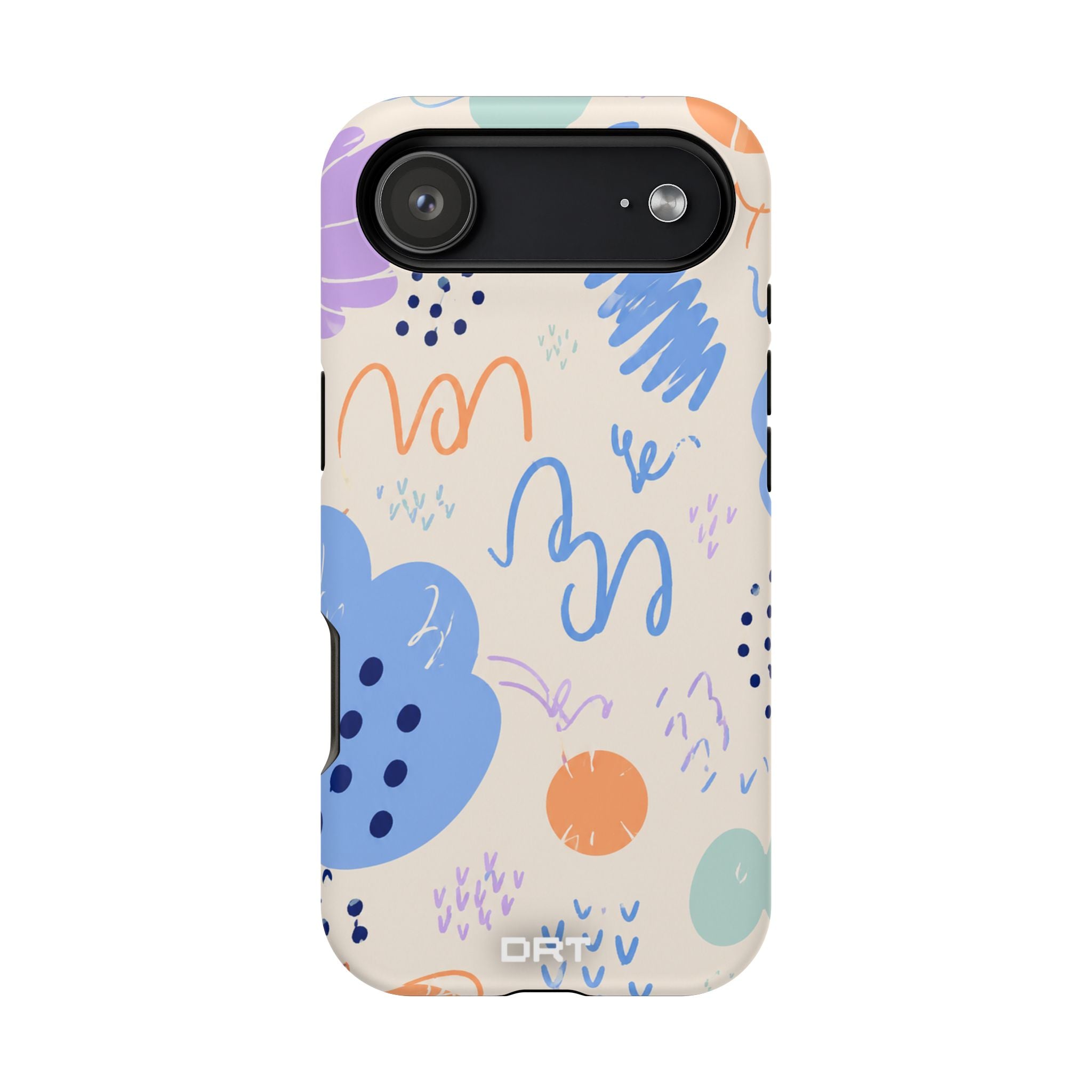 Abstract Doodle Magnetic Impact Phone Case