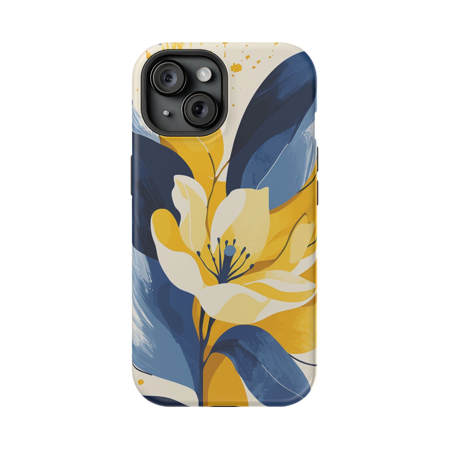 Indigo Spring (iPhone MagSafe Case)Upgrade your phone's safety and style with Rima Yellow Astronaut Robot Beauty MagSafe Case. Dual-layer protection meets stunning design. Shop now for seamless MagSafRimaGallery