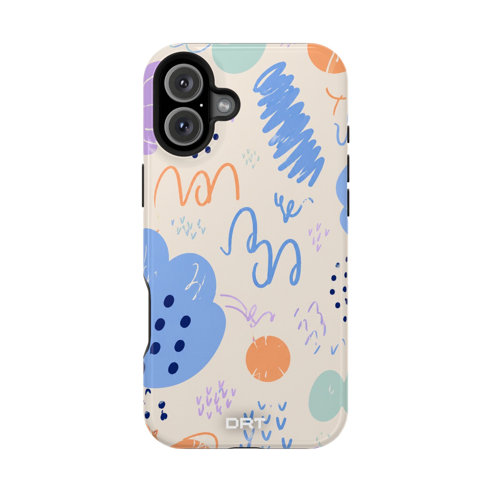 Abstract Doodle Magnetic Impact Phone Case