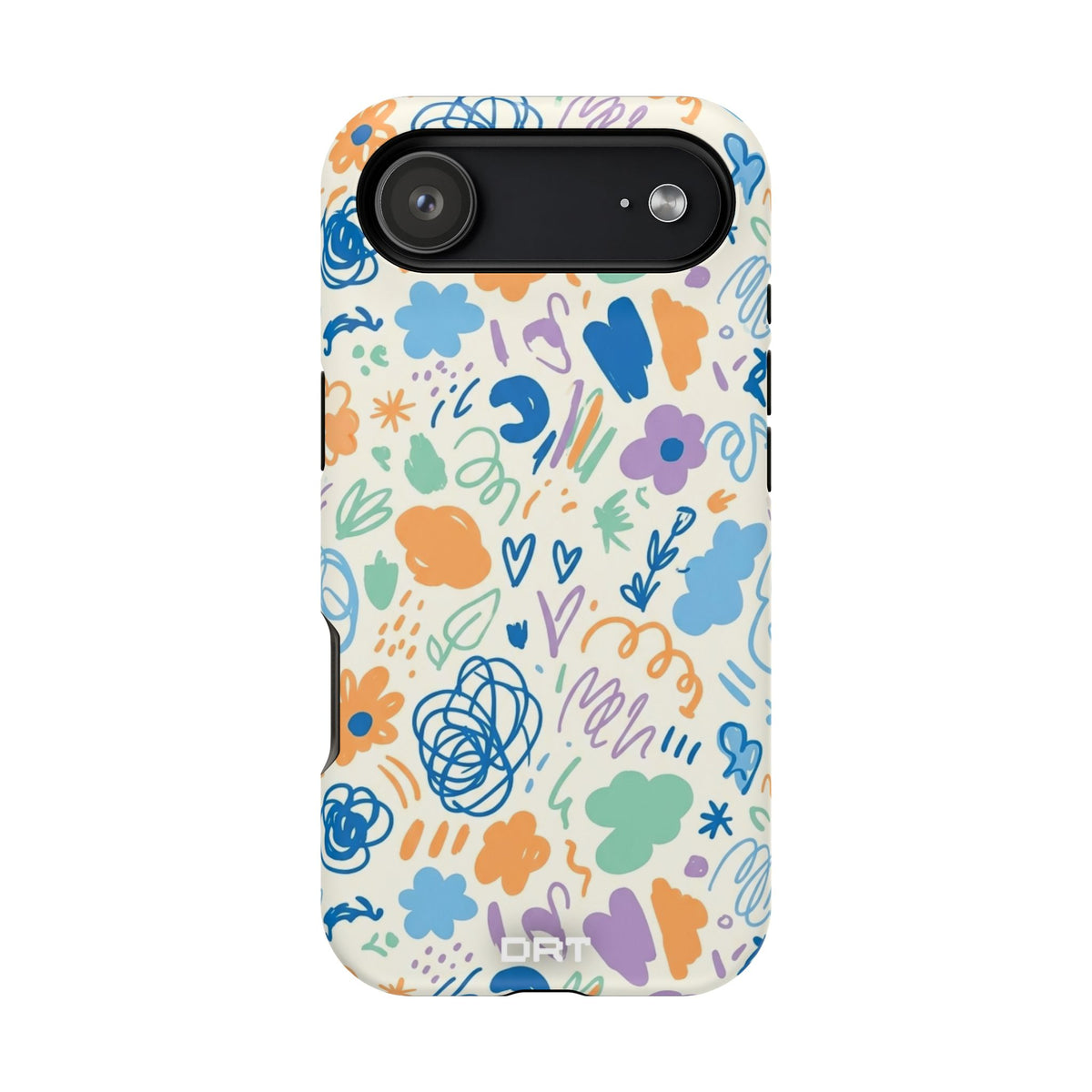 Doodle Garden Tough MagSafe Case for iPhone 13–17