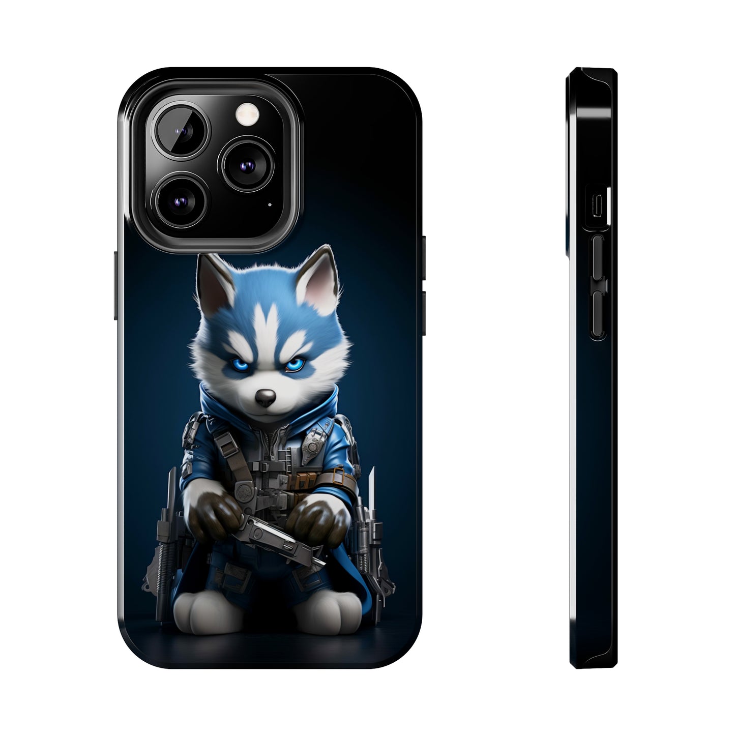 Canine Commando (iPhone Case 11-15)Upgrade Your iPhone with RIMA's Tough Case: Combining sleek style and unmatched protection for iPhone 11-15 models. Durable, fashionable, and eco-friendly. Shop now RimaGallery
