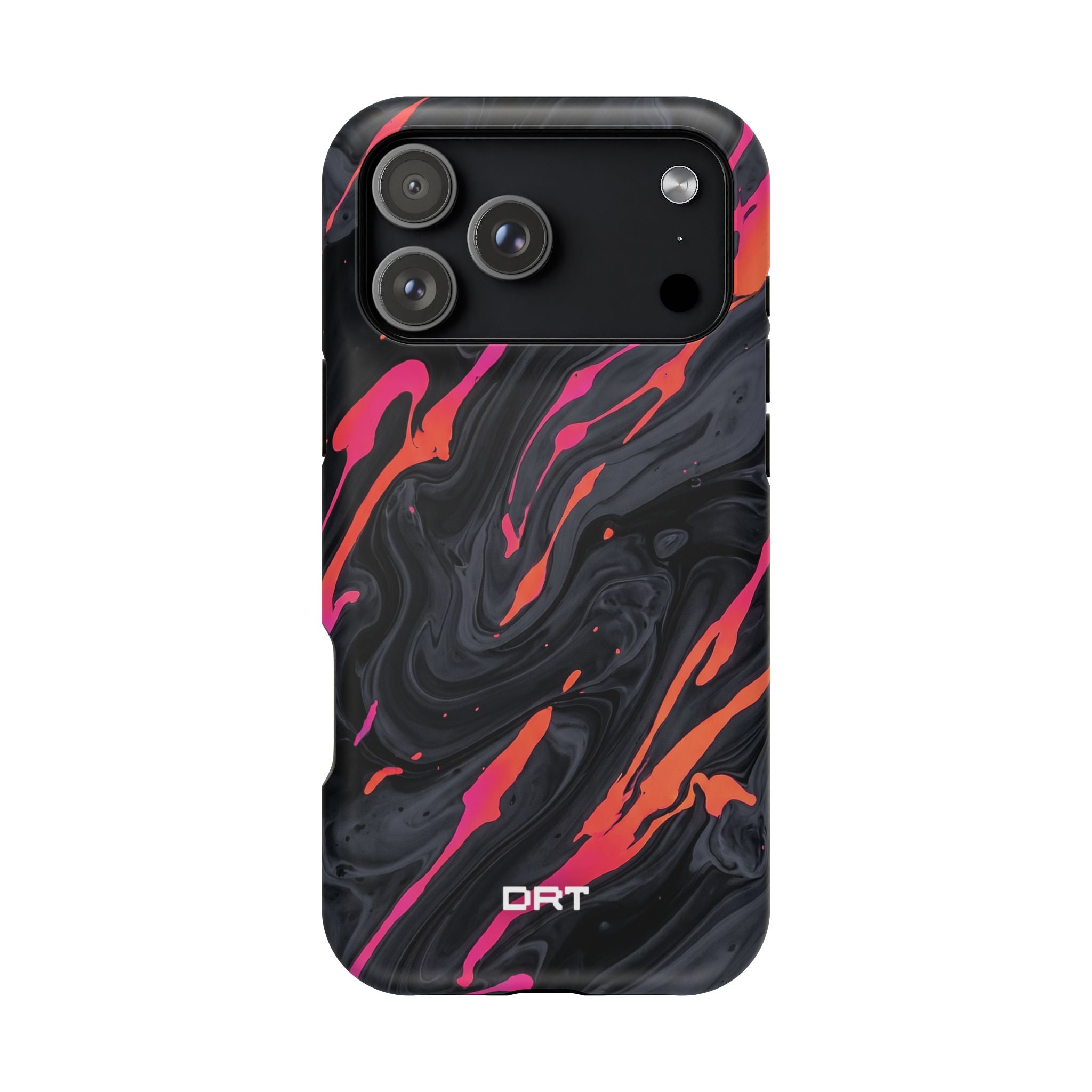 Marbled Neon Swirl Magnetic Impact Phone Case