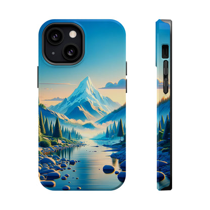 Alpine Serenity (iPhone MagSafe Case)Alpine Serenity MagSafe Durable Case: Style Meets Protection 📱✨
Upgrade your device with Rima Gallery's Alpine Serenity MagSafe Durable Case. This case isn’t just aRimaGallery