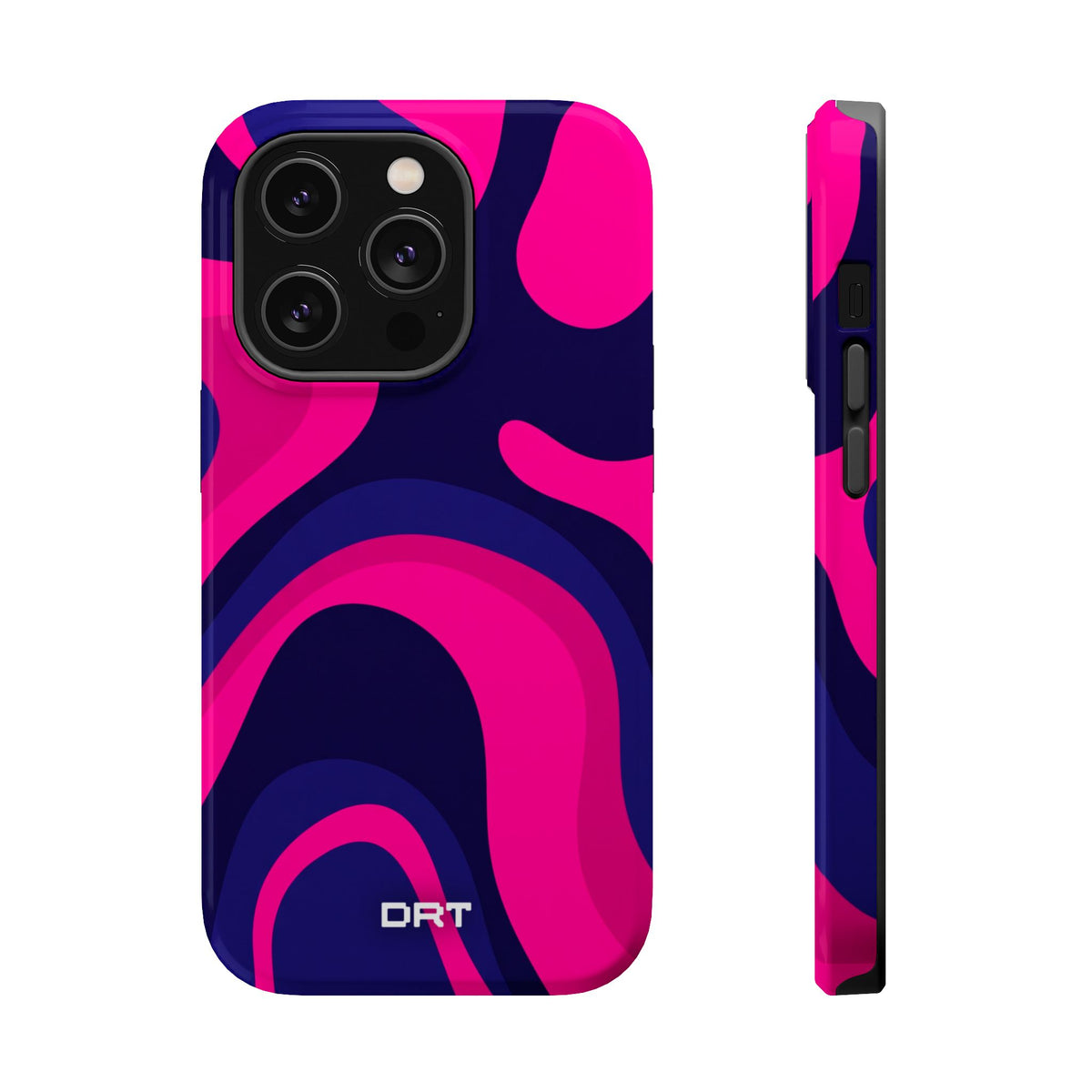 Midnight Bloom Tough MagSafe Case for iPhone 13–17