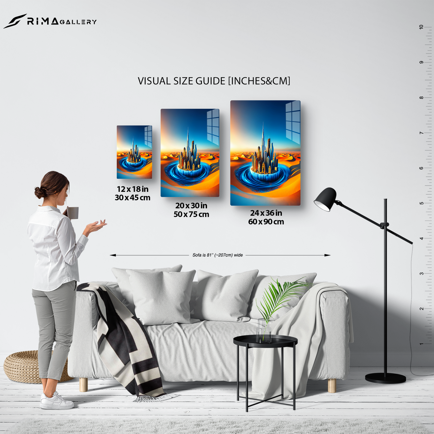 Aqua Metropolis (Acrylic)Aqua Metropolis
Elevate your home with our rimagallery Acrylic Prints. Offering a stunning glass-like appearance and superior quality, these prints transform any rooRimaGallery