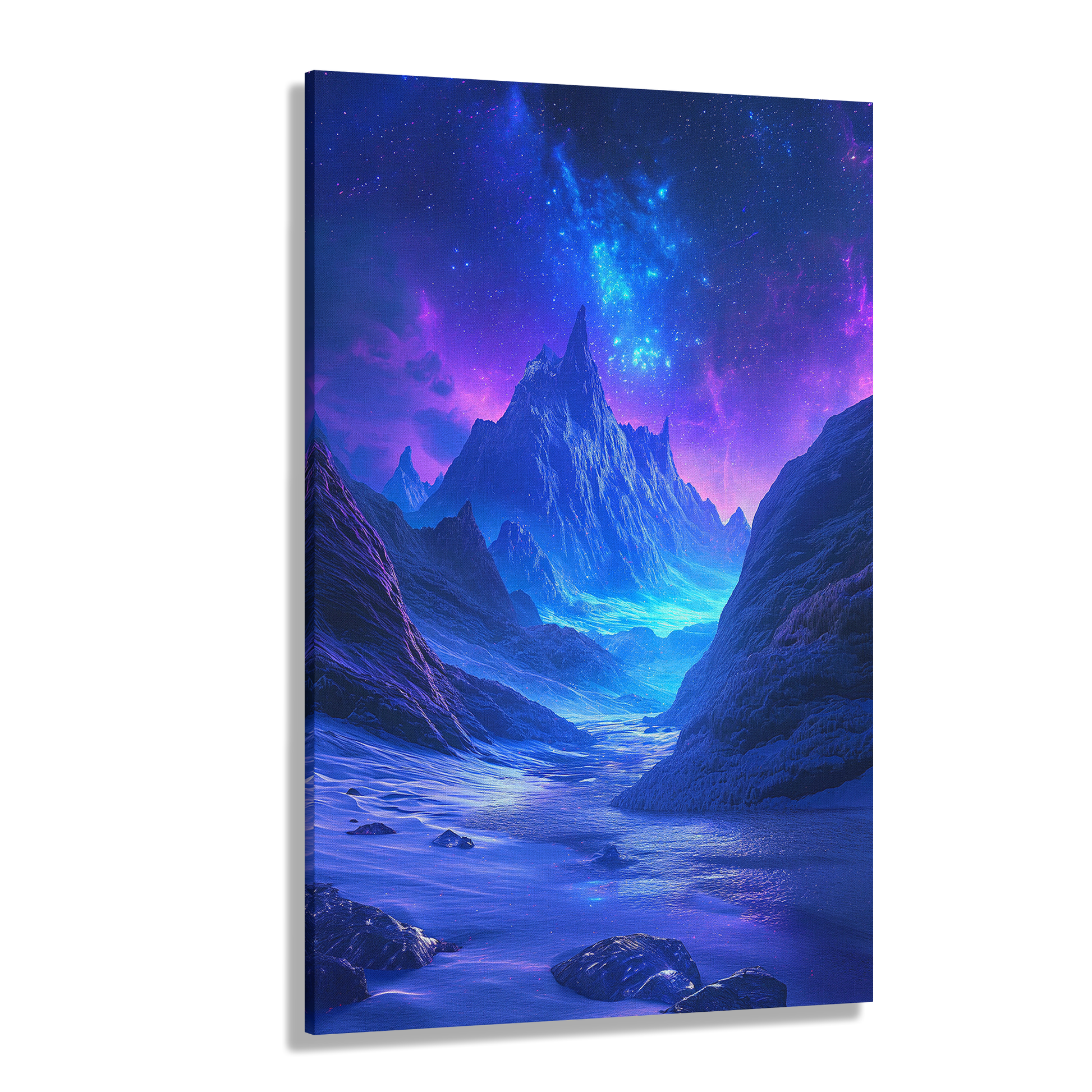 Starry Summit (Canvas)Experience the fusion of art and ethics with RimaGallery's eco-friendly canvases. Stunning visuals, diverse sizes, and sustainable materials. Transform your space noRimaGallery