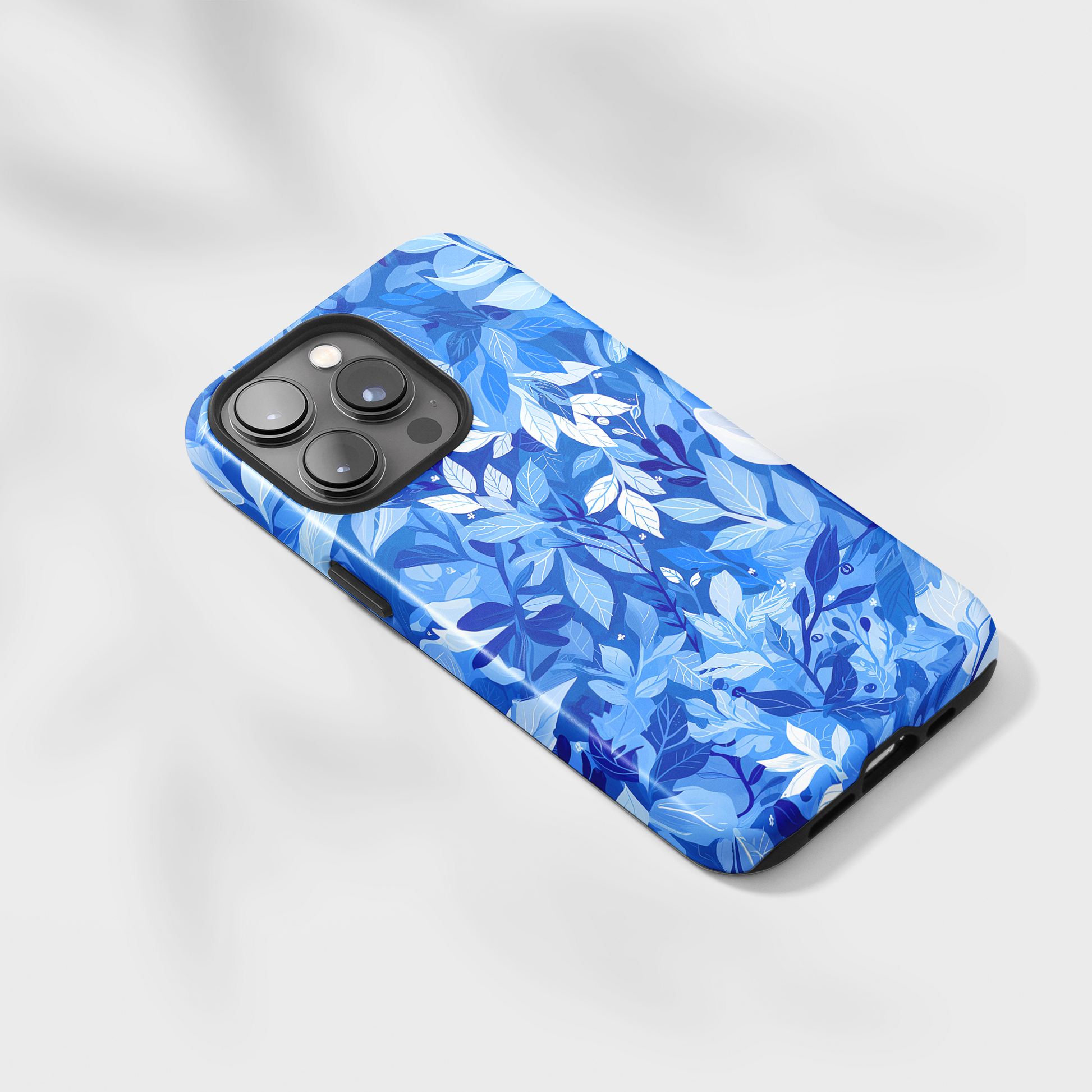 Azure Foliage (iPhone MagSafe Case)Upgrade your phone's safety and style with Rima Yellow Astronaut Robot Beauty MagSafe Case. Dual-layer protection meets stunning design. Shop now for seamless MagSafRimaGallery