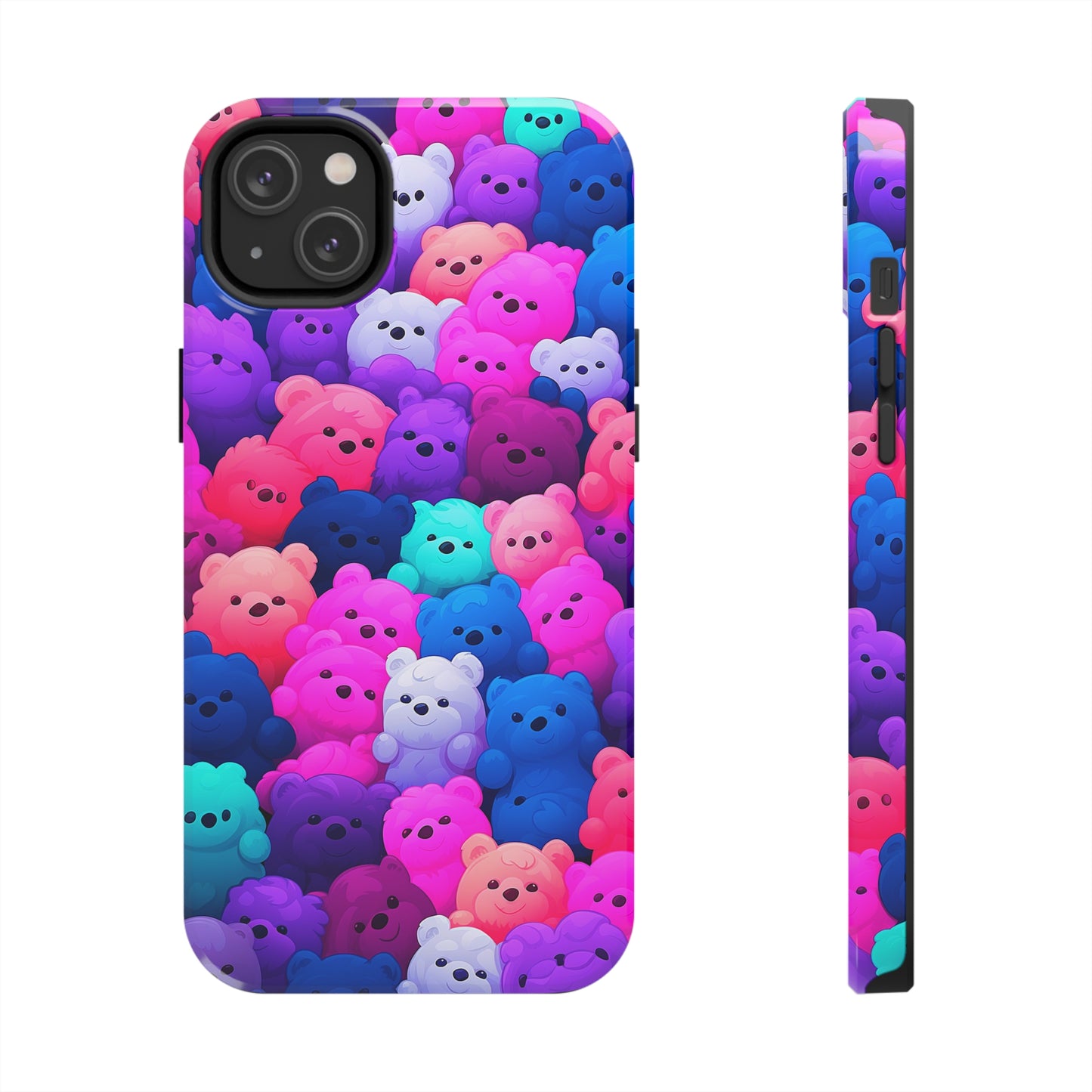 Cuddle Spectrum (iPhone Case 11-15)Discover the RIMA Case: A Fusion of Art and Protection for iPhone 11-15. With vibrant, customizable designs and military-grade defense, make a statement that echoes RimaGallery