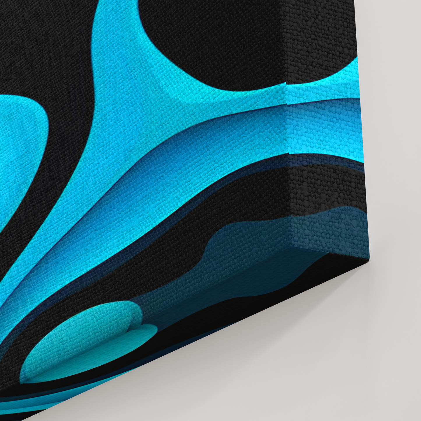 Flowing Shapes Harmony (Canvas)Flowing Shapes Harmony (Canvas  Matte finish, stretched, with a depth of 1.25 inches)
Struggling with low-quality canvases? Switch to RimaGallery! Our canvases are mRimaGallery